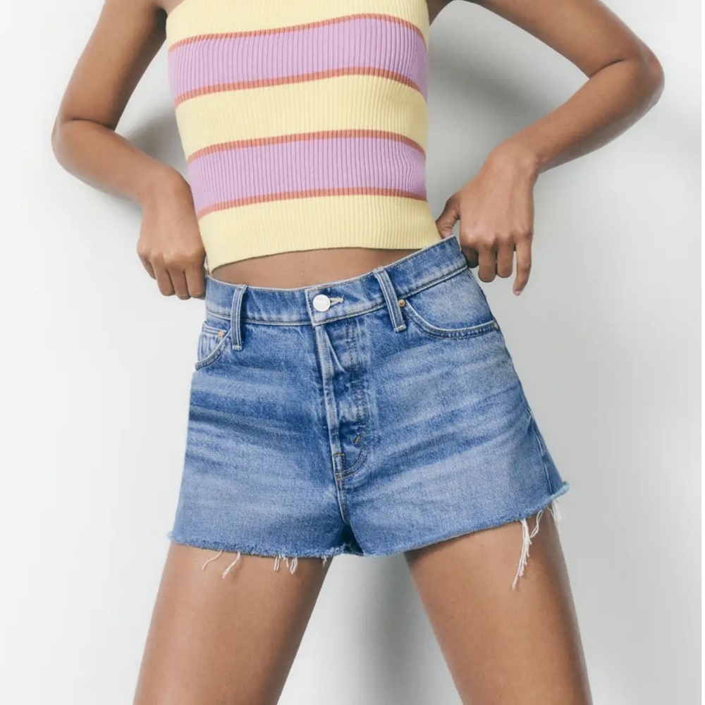 MOTHER The Ditcher Cut Off Shorts